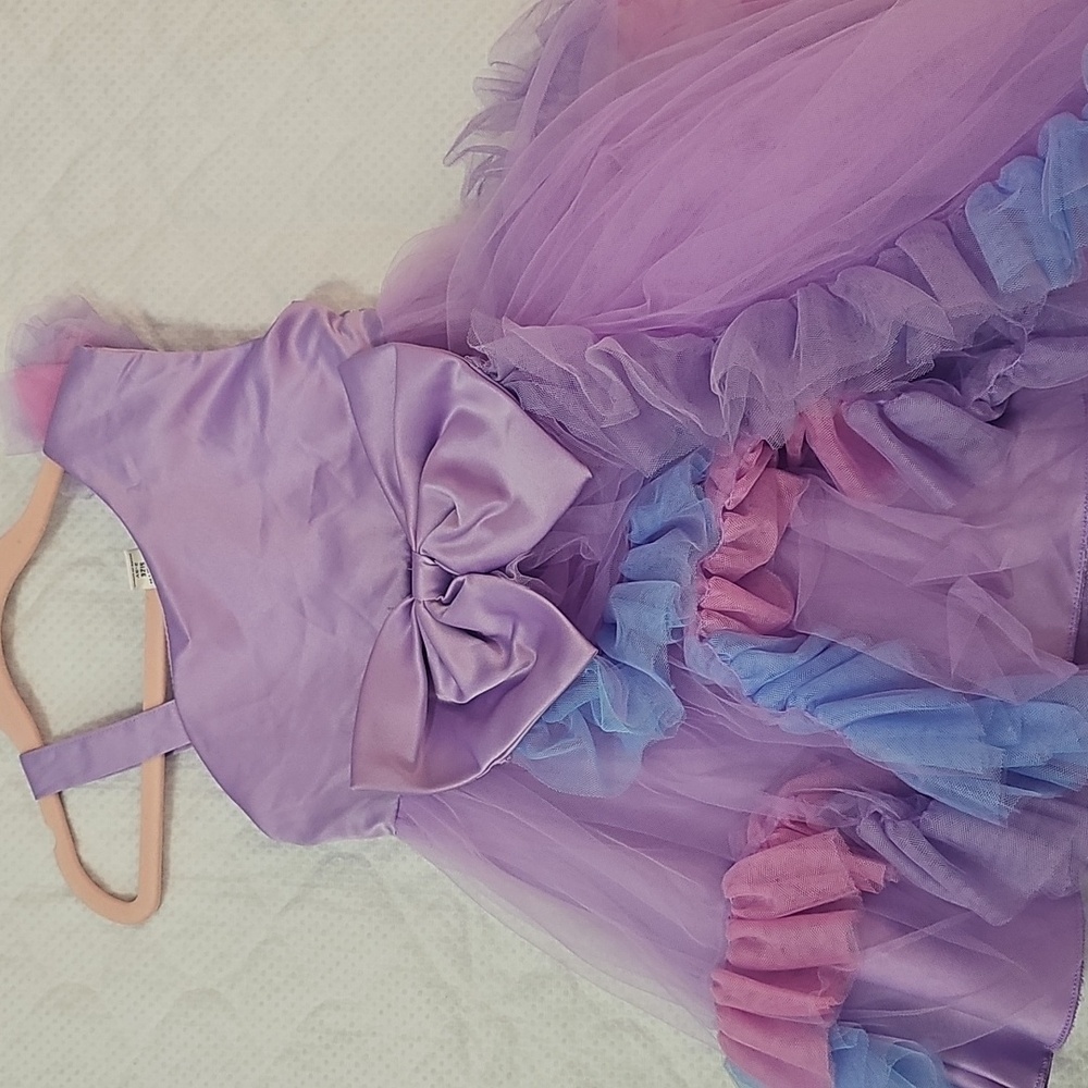 Stunning Princess Purple and Blue Todd Dress - Picture 5 of 9